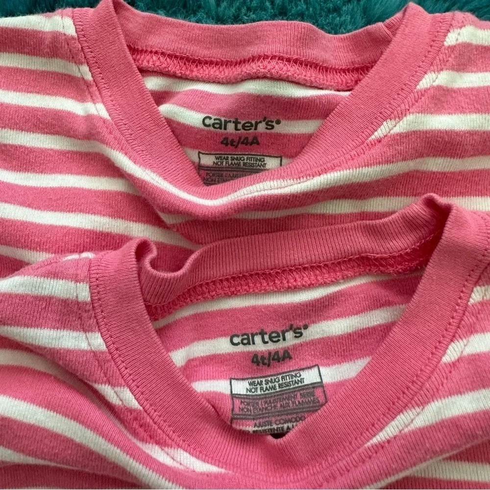 Carter’s Toddler Girl Long Sleeve Pajama Top Size 4T